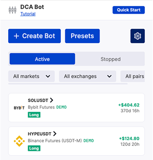 automate trading 