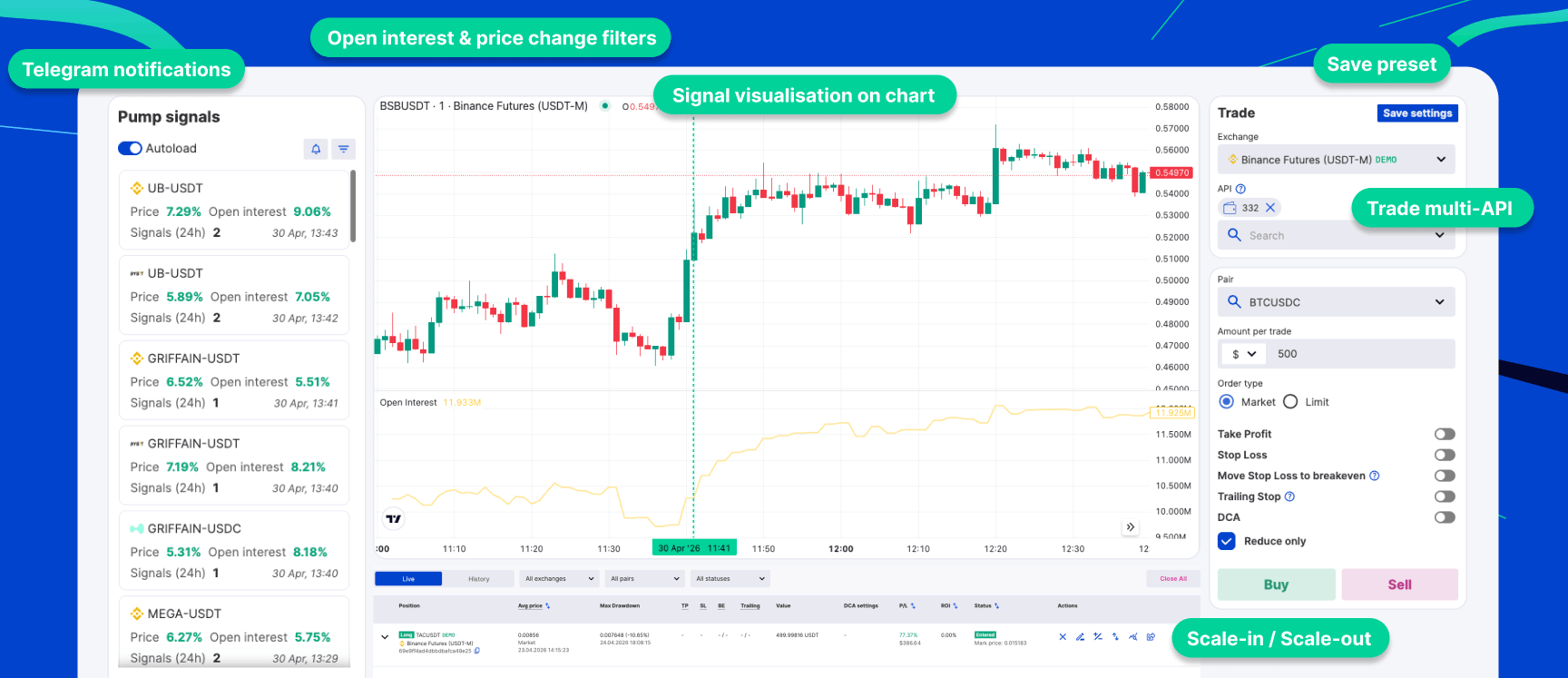 crypto trading terminal