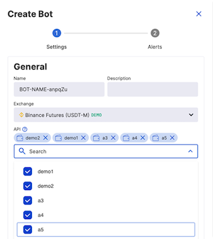select exchange accounts