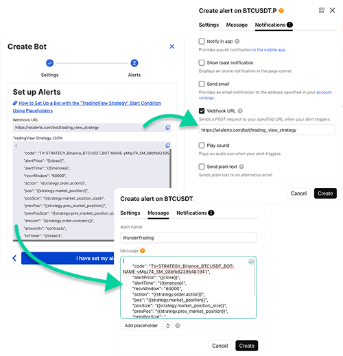 set up alerts